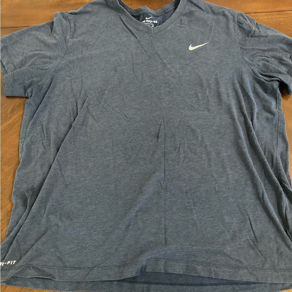 XXL Dark Blue Nike Crew Cut T-Shirt